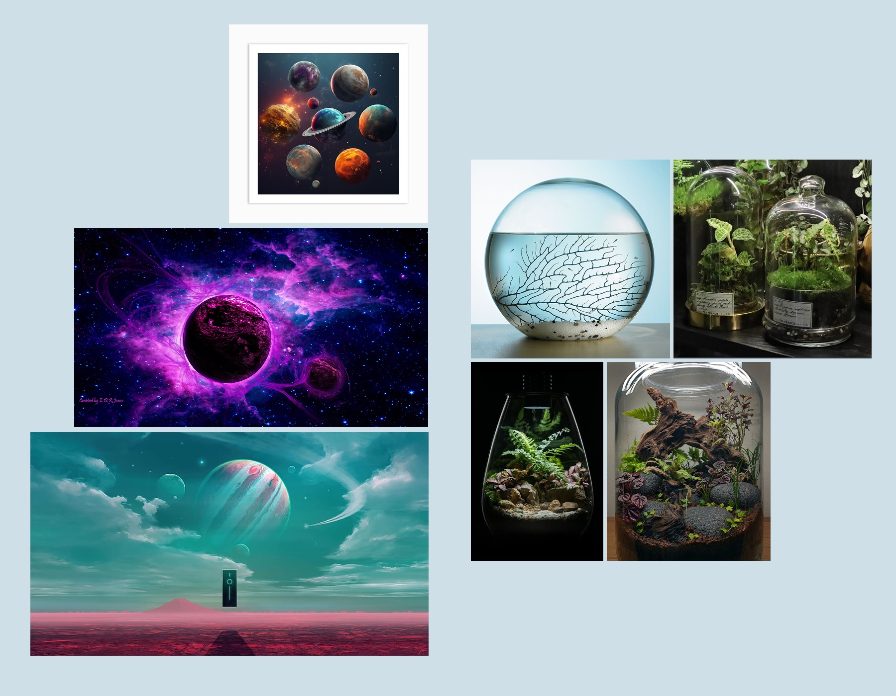 biosphere inspired images